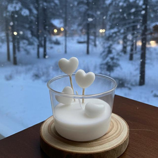 Kalp Dokunuşlu Mum